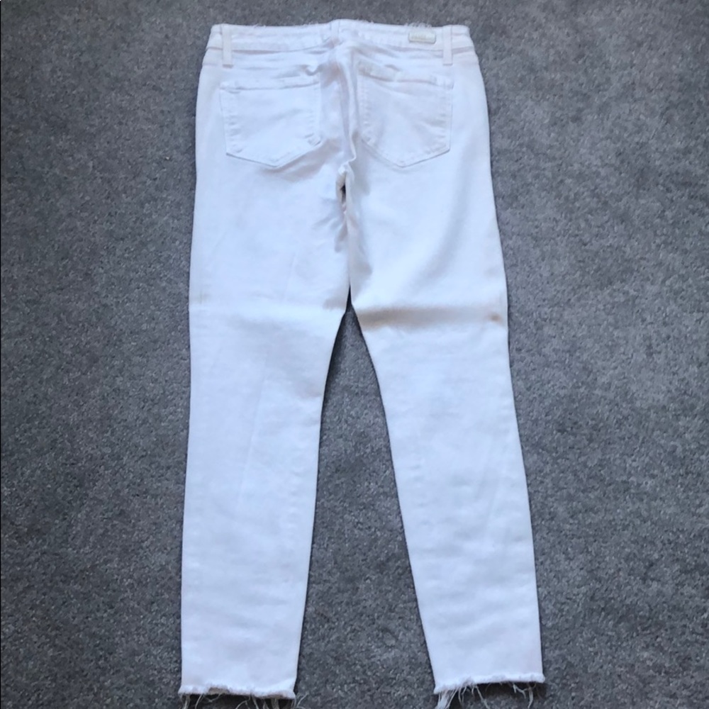 Paige White Verdigo Ankle Jean